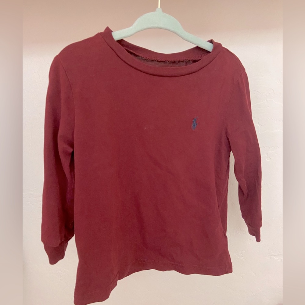 Ralph Lauren Cotton Jersey Long Sleeve Tee